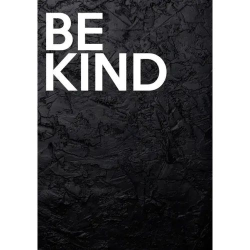 Be Kind: Decorative Book For Styling Your Home - Stack-able Book - Large Text On Spine - 7" x 10"
