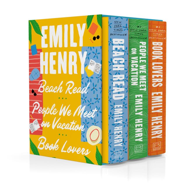 Emily Henry 3 - Book Boxed Set: Beach Read, People We Meet on Vacation, and Book Lovers - iShook Books