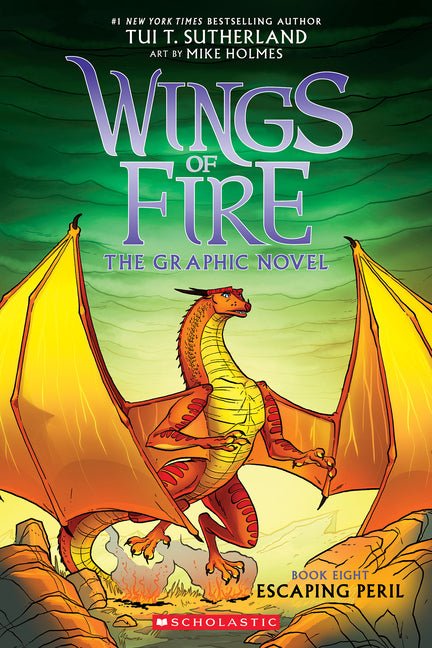 Escaping Peril: A Graphic Novel (Wings of Fire Graphic Novel 8): Volume 8 - iShook Books
