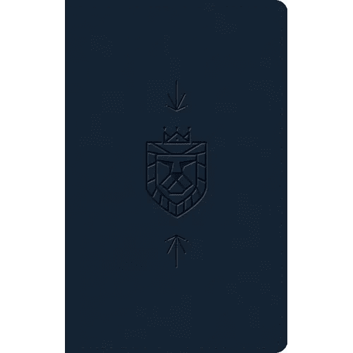 ESV Holy Bible for Kids (Trutone, Dark Blue, Lion of Judah Design) - Imitation Leather - iShook Books