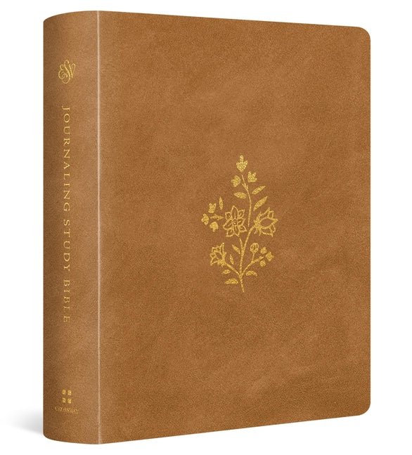 ESV Journaling Study Bible (Trutone Over Board, Nubuck Caramel) - iShook Books