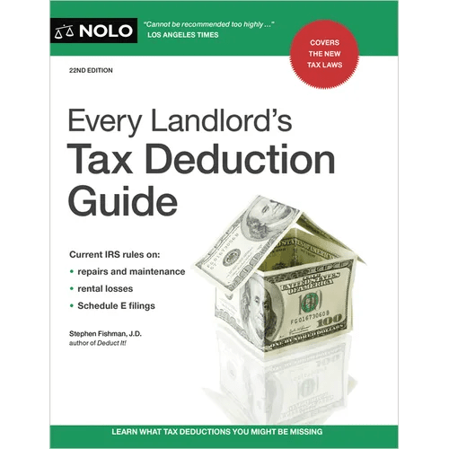 Every Landlord's Tax Deduction Guide - Paperback - iShook Books