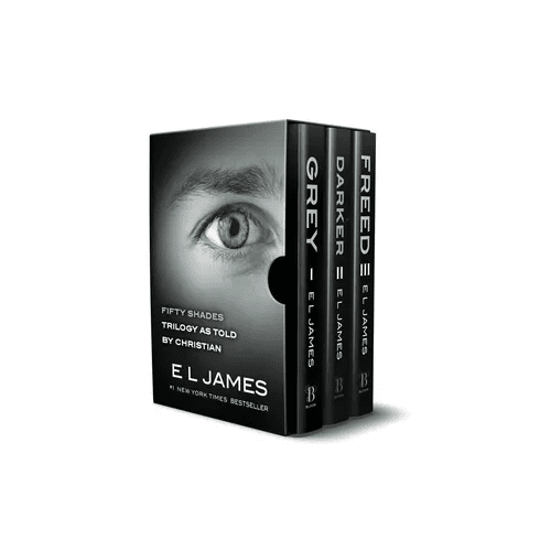 Fifty Shades as Told by Christian Trilogy: Grey, Darker, Freed Box Set - Paperback - iShook Books