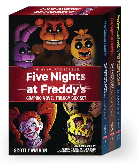 Five Nights at Freddy's Graphic Novel Trilogy Box Set - iShook Books