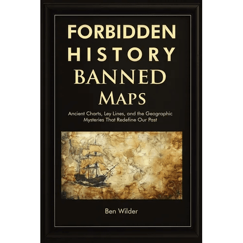 Forbidden History Banned Maps: Ancient Charts, Ley Lines, and the Geographic Mysteries That Redefine Our Past - A Captivating Visual History Gift and - Paperback - iShook Books