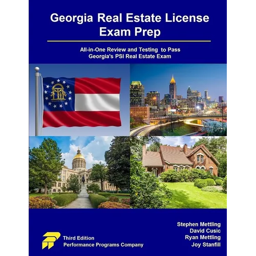 Georgia Real Estate License Exam Prep: All - in - One Review and Testing to Pass Georgia's PSI Real Estate Exam - Paperback - iShook Books