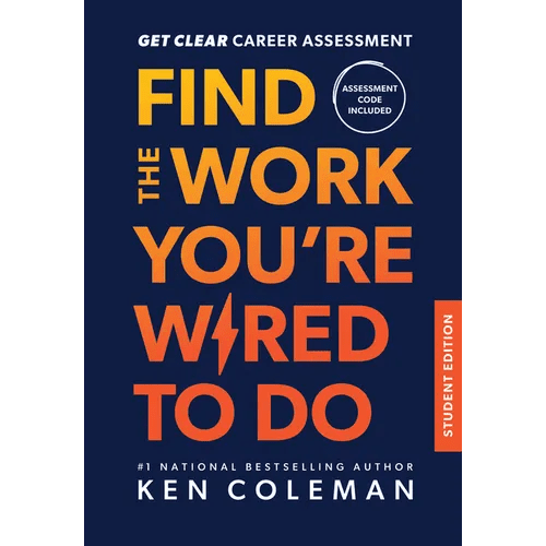 Get Clear Career Assessment: Find the Work You're Wired to Do - Student Edition - Hardcover - iShook Books