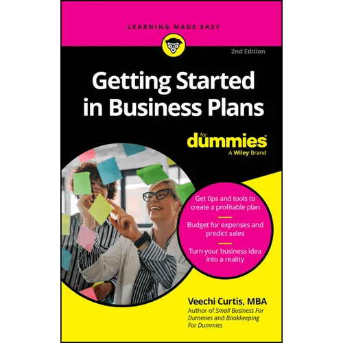 Getting Started in Business Plans for Dummies - Paperback - iShook Books