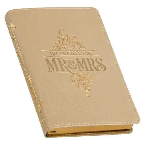 Gift Book 101 Prayers for Mr. & Mrs. - Leather - iShook Books