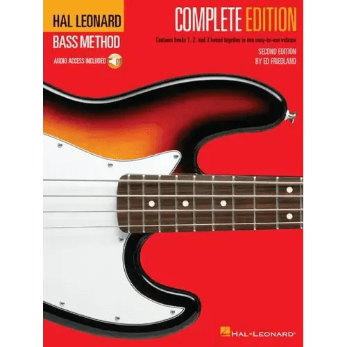Hal Leonard Bass Method - Complete Edition: Books 1, 2 and 3 Bound Together in One Easy - To - Use Volume! (Bk/Online Audio) [With Compact Disc] - Paperback - iShook Books