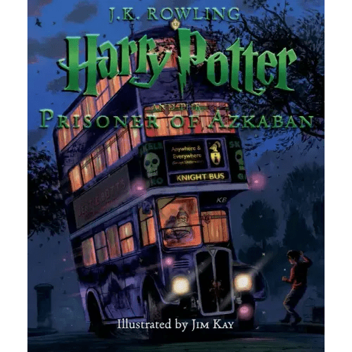 Harry Potter and the Prisoner of Azkaban: The Illustrated Edition (Harry Potter, Book 3) - Hardcover - iShook Books