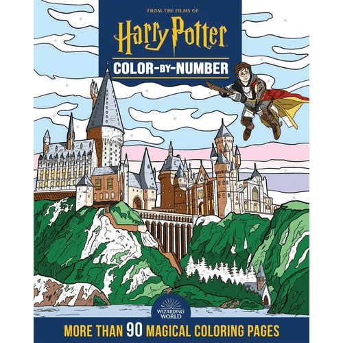 Harry Potter Color - By - Number - Paperback - iShook Books