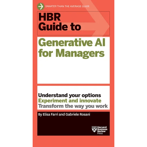 HBR Guide to Generative AI for Managers - Paperback - iShook Books