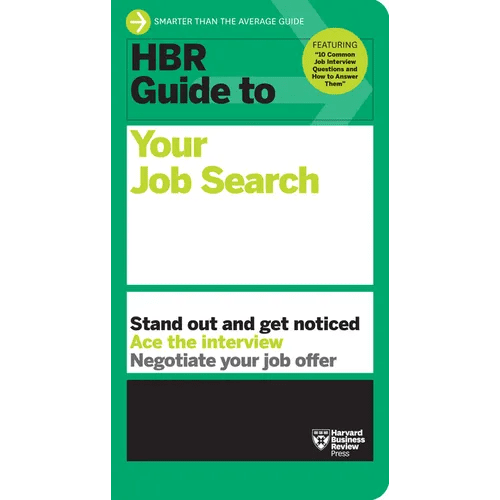 HBR Guide to Your Job Search - Paperback - iShook Books