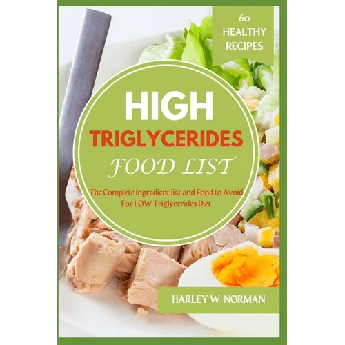 High Triglycerides Food List: The Complete Ingredient list and Food to Avoid For High Triglycerides Diet - Paperback - iShook Books