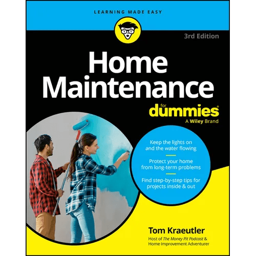 Home Maintenance for Dummies - Paperback - iShook Books