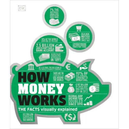 How Money Works: The Facts Visually Explained - Hardcover - iShook Books
