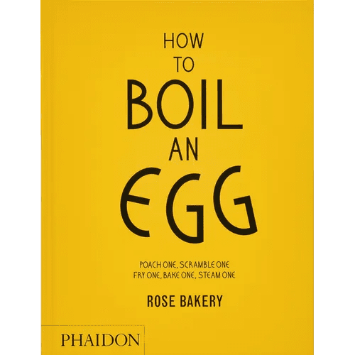 How to Boil an Egg: A Cookbook - Hardcover - iShook Books