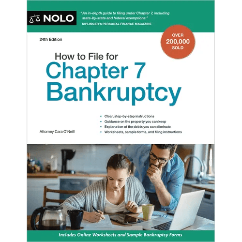 How to File for Chapter 7 Bankruptcy - Paperback - iShook Books