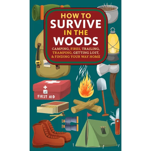 How to Survive in the Woods: Camping, Fires, Trailing, Tramping, Getting Lost, and Finding Your Way Home - Paperback - iShook Books