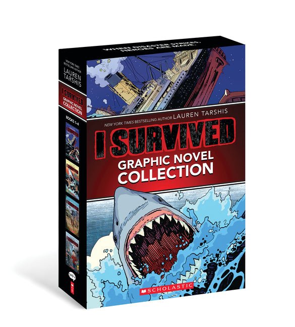 I Survived Graphic Novels 1-4 Box Set - iShook Books