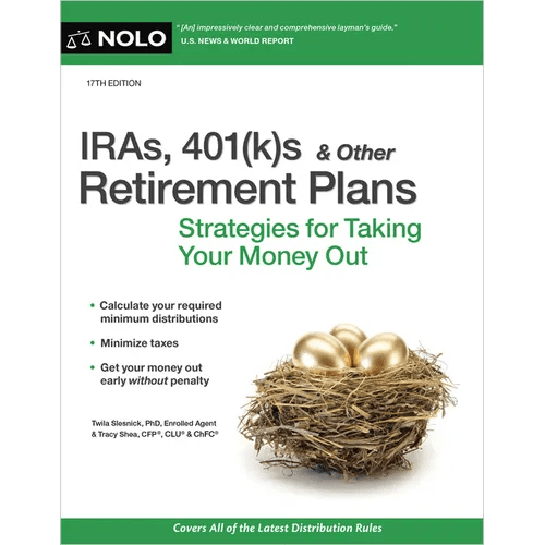 Iras, 401(k)S & Other Retirement Plans: Strategies for Taking Your Money Out - Paperback - iShook Books