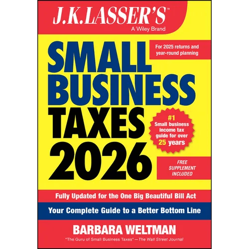 J.K. Lasser's Small Business Taxes 2026: Your Complete Guide to a Better Bottom Line - Paperback - iShook Books