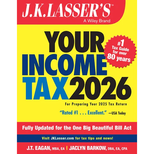 J.K. Lasser's Your Income Tax 2026: For Preparing Your 2025 Tax Return - Paperback - iShook Books