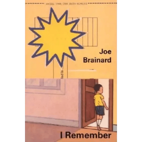 Joe Brainard: I Remember - Paperback - iShook Books