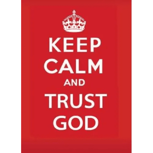 Keep Calm and Trust God - Paperback - iShook Books