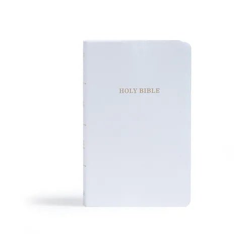 KJV Gift and Award Bible, White Imitation Leather - Imitation Leather - iShook Books