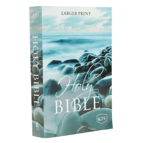 KJV, Holy Bible, Larger Print, Paperback - Paperback - iShook Books