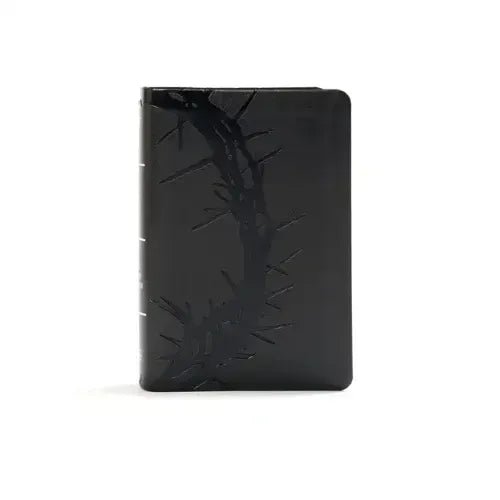 KJV Large Print Compact Reference Bible, Charcoal Leathertouch - Imitation Leather - iShook Books