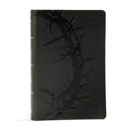 KJV Large Print Personal Size Reference Bible, Charcoal Leathertouch - Imitation Leather - iShook Books