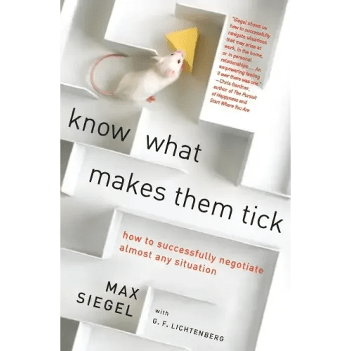 Know What Makes Them Tick: How to Successfully Negotiate Almost Any Situation - Paperback - iShook Books
