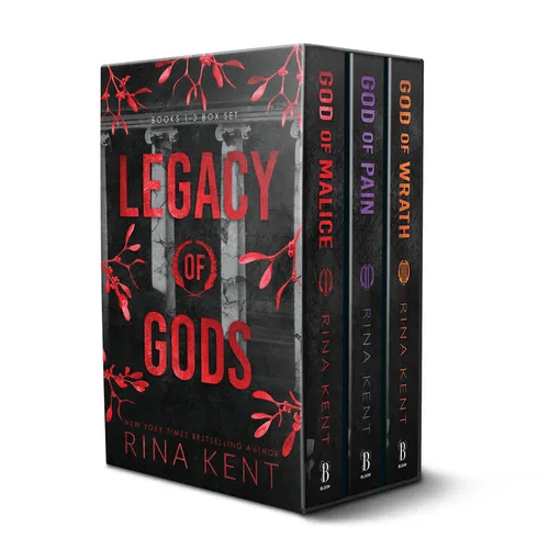 Legacy of Gods Series Boxed Set, Books 1-3: God of Malice, God of Pain, and God of Wrath - Paperback - iShook Books