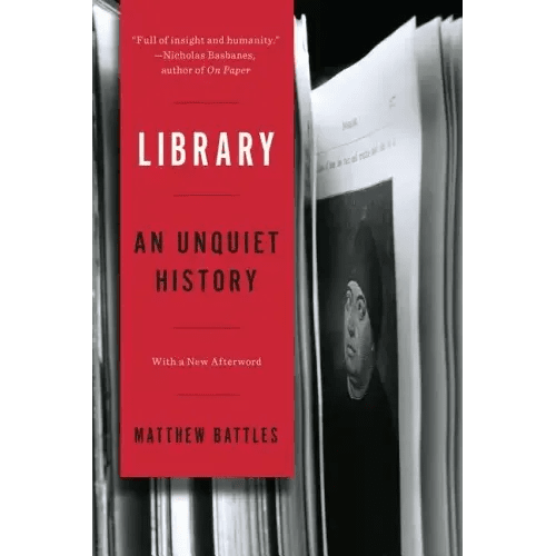 Library: An Unquiet History - Paperback - iShook Books