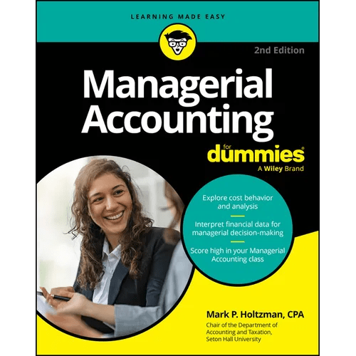 Managerial Accounting for Dummies - Paperback - iShook Books