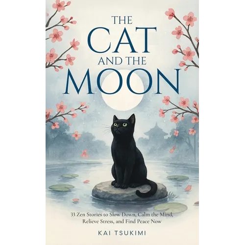 The Cat and The Moon - 33 Zen Stories: Slow Down, Calm the Mind, Relieve Stress, and Find Peace Now - Includes Reflections for Beginners