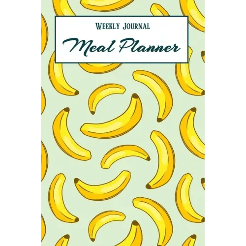 Meal Planner: Weekly Meal Planner with Grocery List - Meal Planner Journal for Eating Right - Meal Tracker Planner - Paperback - iShook Books