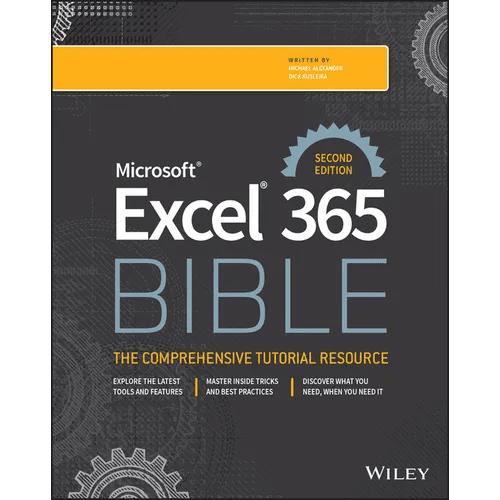 Microsoft Excel 365 Bible - Paperback - iShook Books