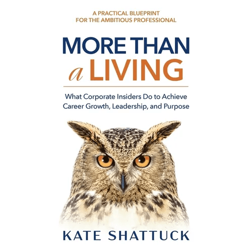 More Than a Living: What Corporate Insiders Do to Achieve Career Growth, Leadership, and Purpose - Paperback - iShook Books