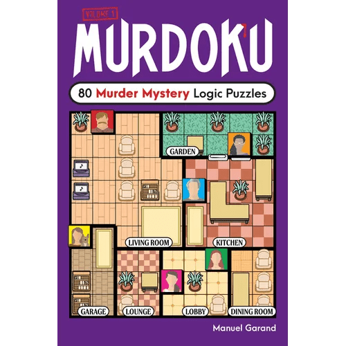 Murdoku: 80 Murder Mystery Logic Puzzles - Paperback - iShook Books