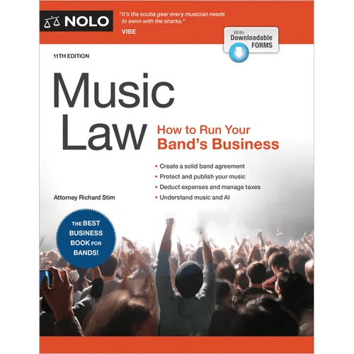 Music Law: How to Run Your Band's Business - Paperback - iShook Books