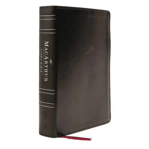 Nasb, MacArthur Study Bible, 2nd Edition, Leathersoft, Black, Thumb Indexed, Comfort Print: Unleashing God's Truth One Verse at a Time - Imitation Leather - iShook Books