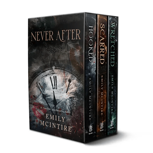 Never After Series Boxed Set, Books 1 - 3: Hooked, Scarred, and Wretched - Paperback - iShook Books