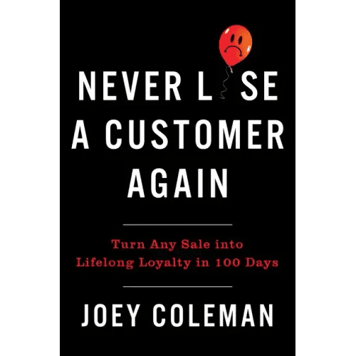 Never Lose a Customer Again: Turn Any Sale Into Lifelong Loyalty in 100 Days - Hardcover - iShook Books