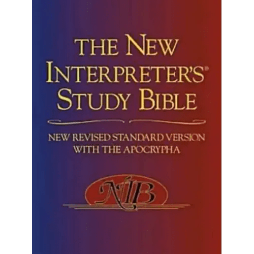 New Interpreter's Study Bible - NRSV - Hardcover - iShook Books