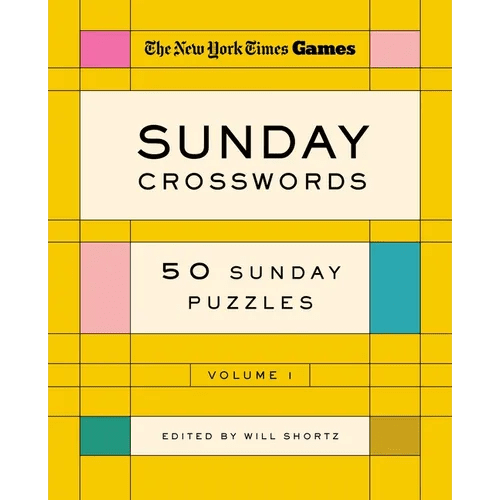 New York Times Games Sunday Crosswords Volume 1: 50 Sunday Puzzles - Spiral - iShook Books
