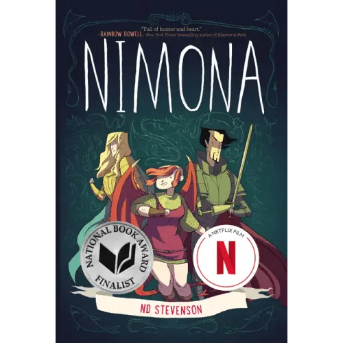 Nimona: A Netflix Film, a Graphic Novel - Paperback - iShook Books
